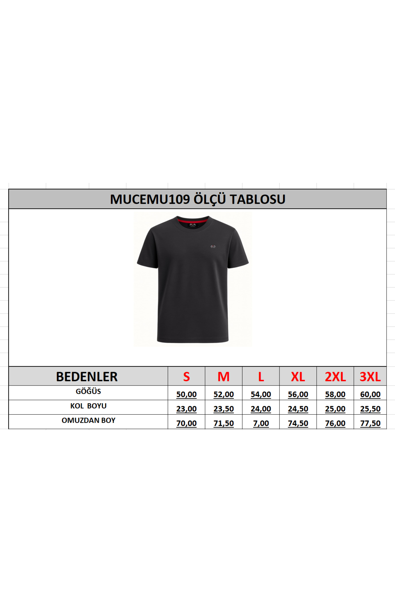 Trend basic unisex tişört mucemu 109