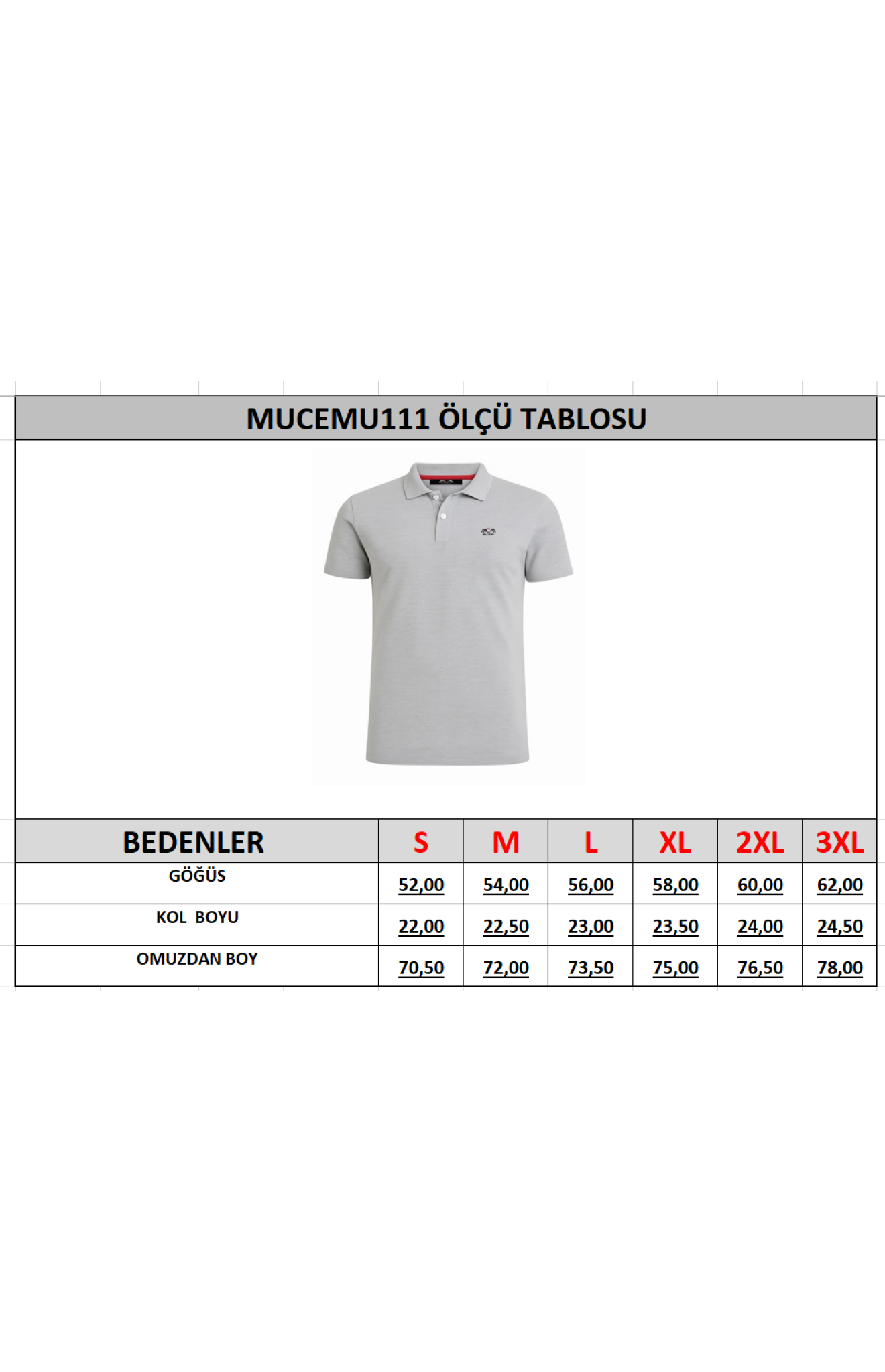 Polo yaka unisex tişört mucemu111